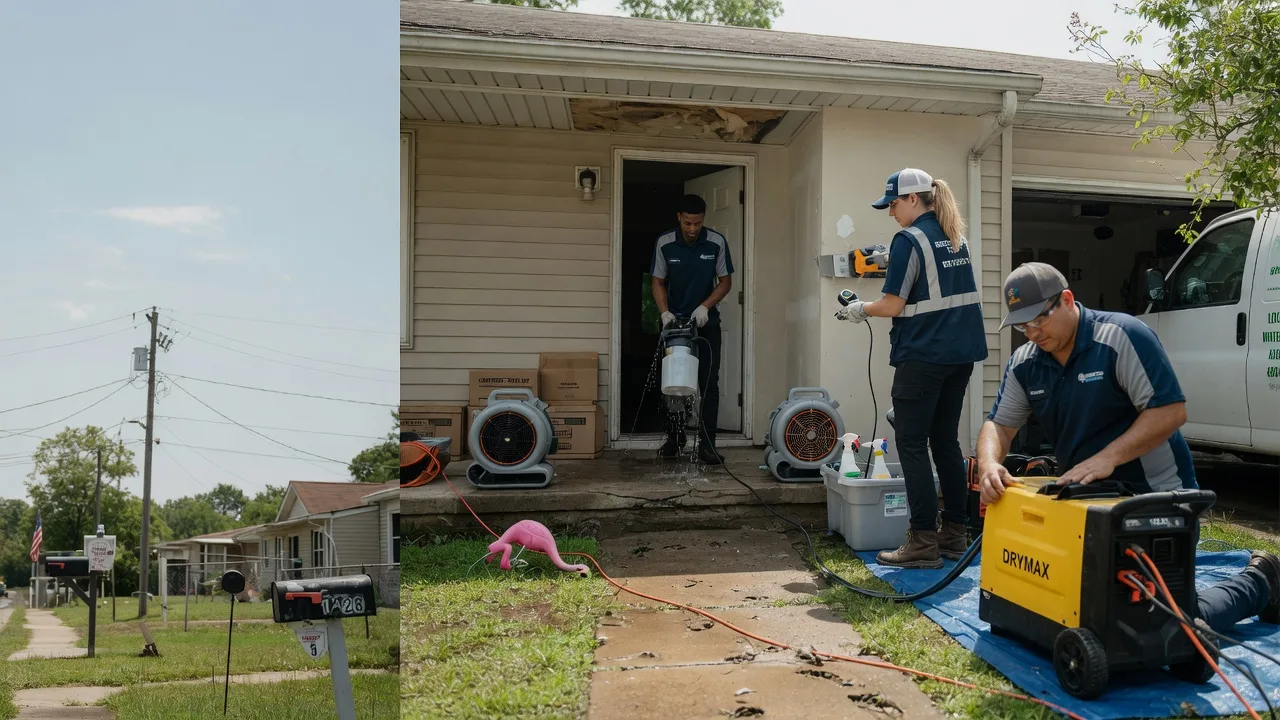 Storm Damage Water Removal in Mechanicsburg, OH near me